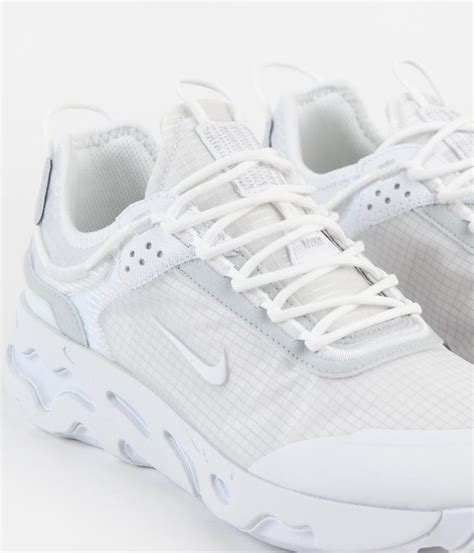 nike react weiß 44|nike react live white platinum.